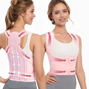 Posture Correction Back Support Strap full Support for Women and Men Adjustable shoulder posture Brace for Improve Posture Provide and Back Pain Relief