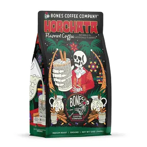Bones Coffee Company | Horchata Flavored Coffee 12oz Medium Roast Arabica
