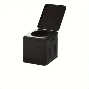 Camping Toilet, Composting Toilet, Portable Potty For Adults, Folding Toilet For Car Camping Hiking Long Trips Beach