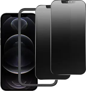 Matte  Screen Protector for  12Pro and  12 Screen Protector Anti-Glare, Anti-Spy Tempered Glass Film, Smooth and Responsive Touch Anti-Scratch Glass