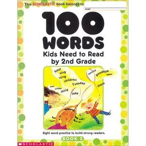 100 Words Kids Need to Read by 2nd Grade Paperback – January 1, 2002