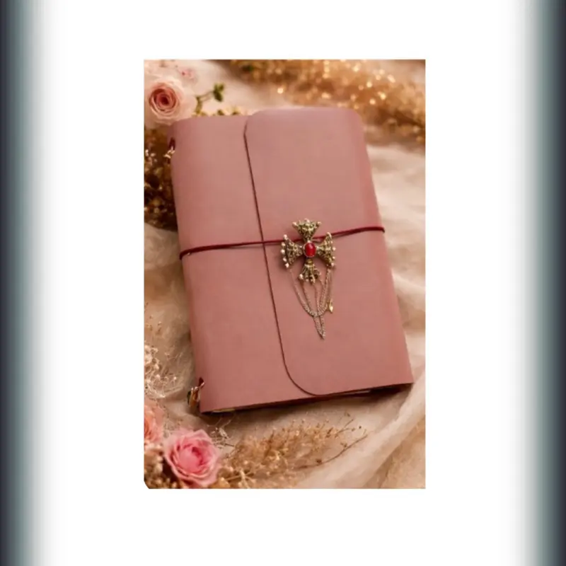 SPG Wave “Dusty Rose Bible Cover”. ** We can make according to your bible size**