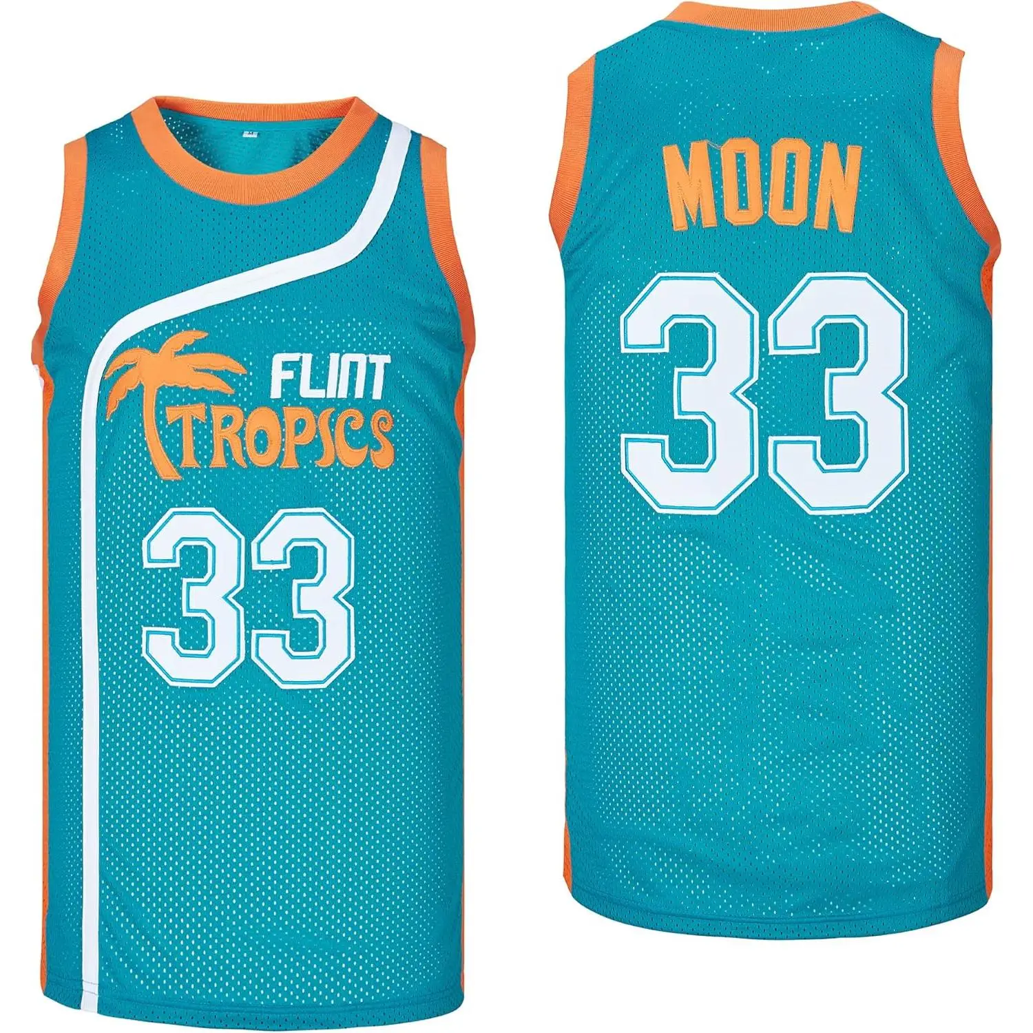 Men's #33 Green Retro Basketball Jersey, Bold Embroidery Stitching Letters & Numbers, Mobility-Friendly Cut, Breathable Crew Neck Tank Top, Retro Hoop Look Sports Apparel