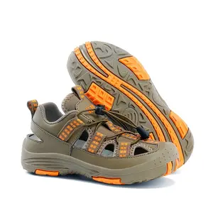 Boys Girls Closed Toe Sandals Kids Casual Sandals Summer Non Slip Toddler Sandals for Outdoor Play Beach Activity Shoes
