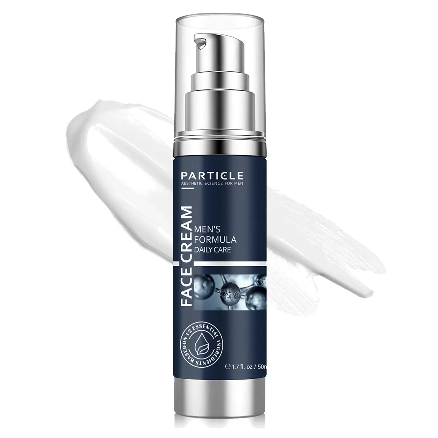 Men's Particle Face Cream - 6-in-1 Anti-Aging Skincare Product with Skin Repair, Eye Bag Reduction & Dark Spot Treatment
