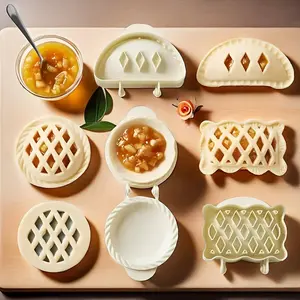 3pcs Autumn Thanksgiving Handmade Pie Mold Classic Style Pie Mold
