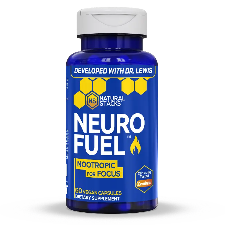 NEUROFUEL Nootropic W/ Zembrin - Support Focus and Memory Supplement