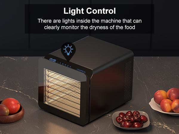 Crownful Food Dehydrator Machine, 7 Stainless Steel Trays, Dryer for Jerky, Vegetable, Fruit, Meat, Dog Treats, Herbs, and Yogurt Crownful Food Dehydrator Machine, 7 Stainless Steel Trays, Dryer for Jerky, Vegetable, Fruit, Meat, Dog Treats, Herbs, and Yogurt