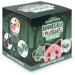 Reversible Mystery  Plushie  Cute Cryptids Series  Surprise Soft Stuffed Animal Blind  therapy plush comfort childhood handmade bunny cow astarion jelly cat highland aurora miffy box smc acorn postal dude super mini lamp octopus bag candy adorable pickle