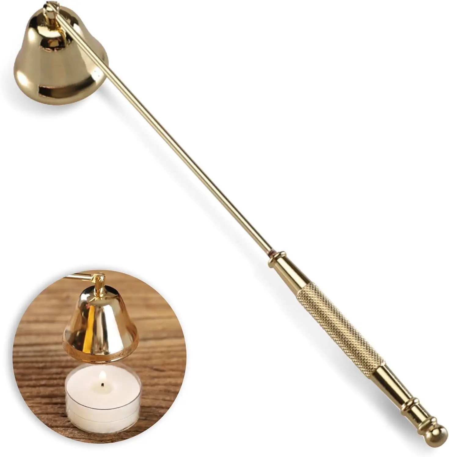 Long Handle Candle Snuffer Extinguisher Tool Safely Put Out Candle Flame Candle Accessory