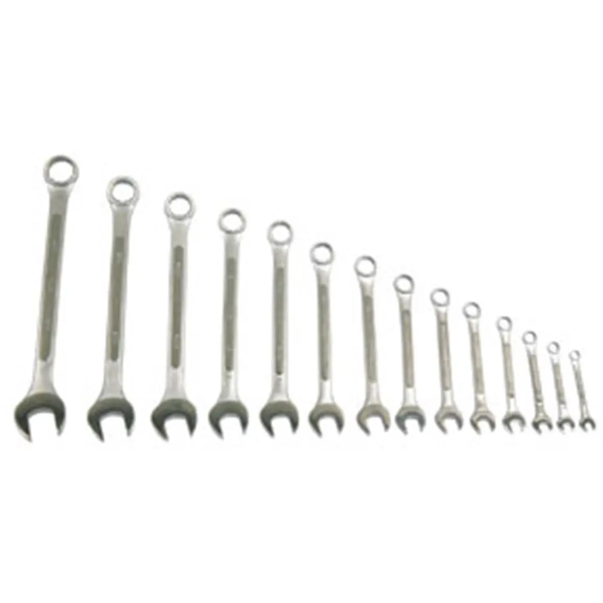 212 MAIN ATD-1014 14-Pc. Combination Wrench Set, Drop-Forged Alloy Steel, Bright Light Finish, with Roll Pouch
