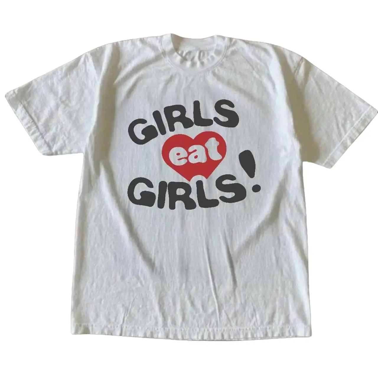 Men's and Women's T-shirt, Girls Eat Girls Graphic Tee, Funny Tee, Unisex T-shirt, Gift T-shirt, Y2k Unisex Graphic Tees Gothic Grunge Emo Scene Amity Affliction Style Clothes Menswear Womenswear Streetwear