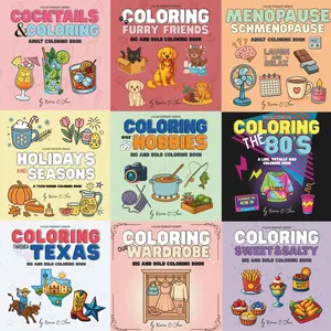 Color Therapy Coloring Books
