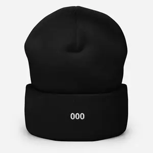 Angel Number 000 Beanie | Infinite Potential & New Beginnings