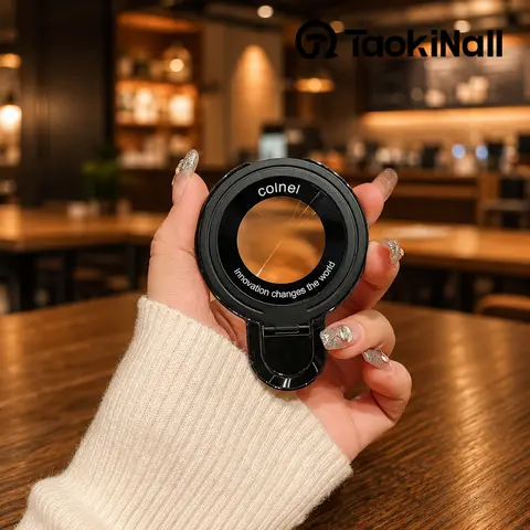 TAOKINALL Universal Compatible Phone Holders & Mounts - Creative Adhesive Grips Firmly, Portable Back Clip, Attachment Type, Support Ring, Desktop Stand, Content Creation & Videography Use