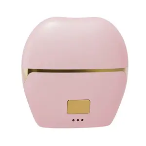 1PCS Latest Mini Rechargeable Hair Straightener with LCD Display, 3-Level Adjustable Temperature, Wireless Portable Travel Lazy Hair Straightening Brush, Negative Ion Protein 2-in-1 Hair Straightener