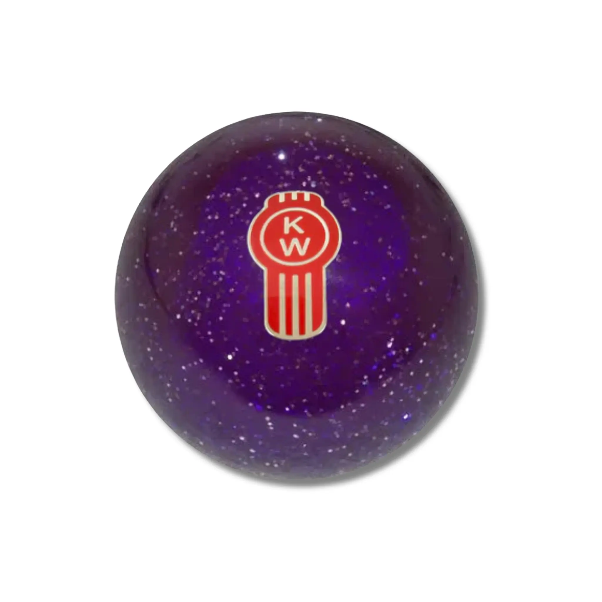 Twisted Shifterz Glitter Brake Knob, Automotive Interior Accessory for Kenworth Trucks- Sold individually