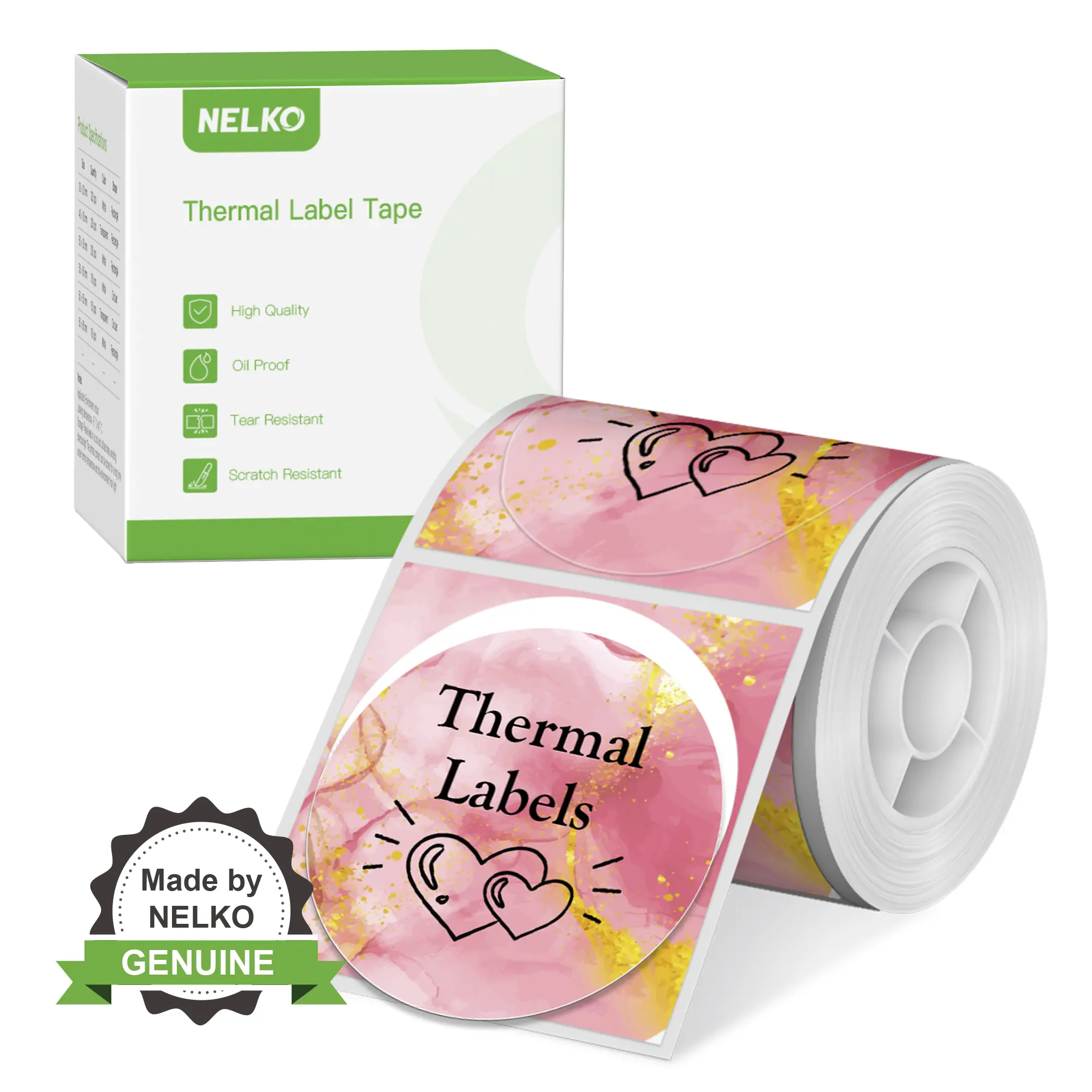 Thermal Labels for PM220/PM220S/PM240 Label Maker, 1.57'' x 1.18'' (40x30mm) Thermal Sticker Label, Waterproof, Multi-Purpose Label Tape, 1 Roll of 230 Self-Adhesive #SummerVibes,summerwins