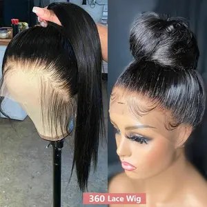 Bling Hair 180% Bone Straight 360 Full HD Lace Frontal Human Hair Wigs Cheap Brazilian 13X6 13x4 Lace Front Human Hair Wig Smooth For Woman Pre Plucked 12-36 Inch Wholesale #TikTokShopHolidayHaul