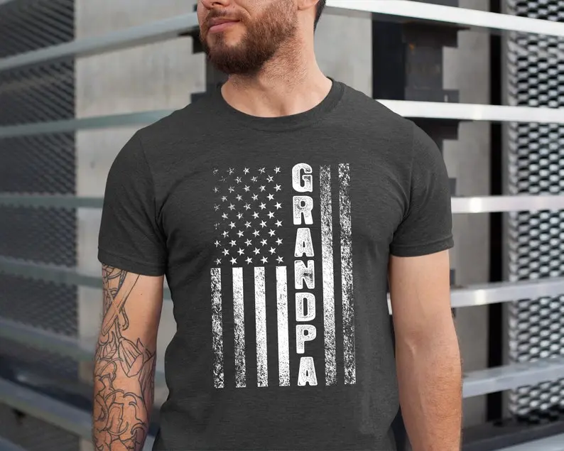 Grandpa Shirt, Grandpa Gift, Grandpa Tshirt, Gifts For Grandpa, Grandpa Fathers Day Gift, Grandpa T Shirt, Grandpa Flag Hoodie, T-shirt and sweater