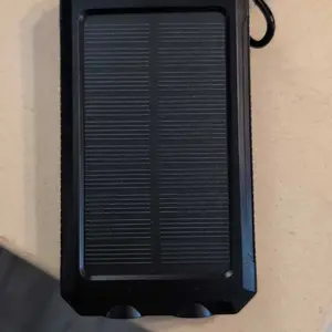 Product Review of 10000mAh Portable Solar Power Bank, Dual USB Output Port Waterproof Power Bank with LED Light, Solar Phone Charger Compatible with iPhone & Android #TOP PICKS from u**5