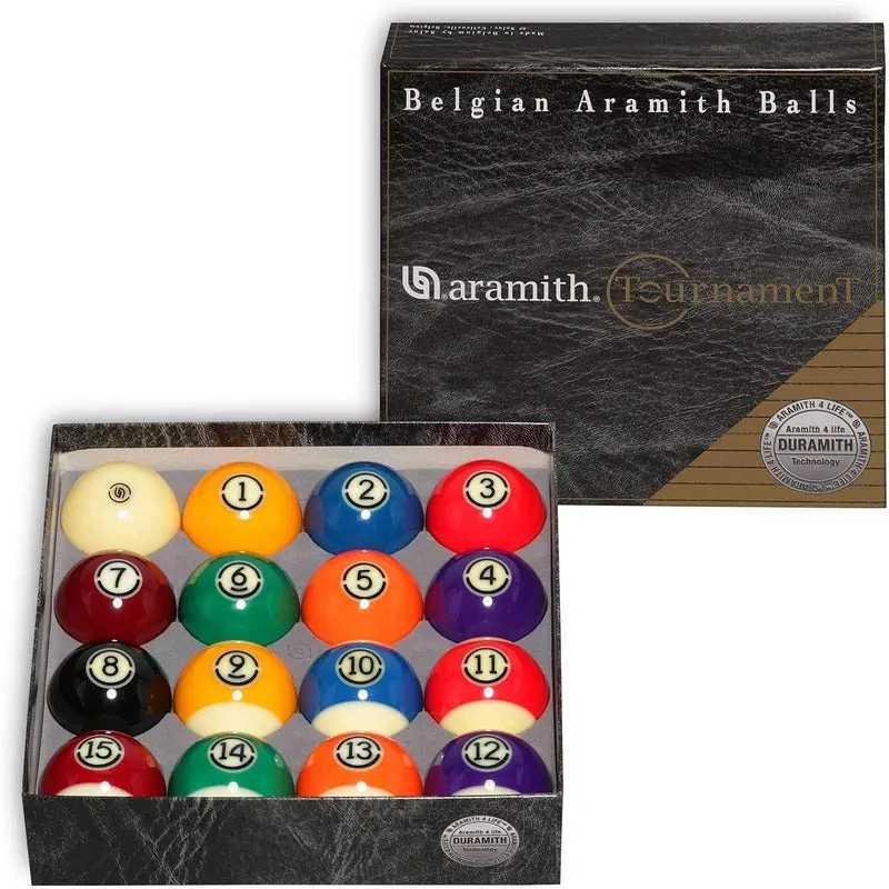 Aramith Tournament Billiard & Snooker Balls - Professional-Grade for Competitive Play, Including a Snooker Ball