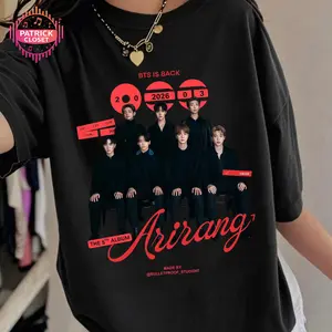 World Tour T-Shirt , Vintage Style Aesthetic KPop Merch, Bangtan Boys T-Shirt, Gift for Army Fans 2026 T-shirt, Sweatshỉt, Hoodie