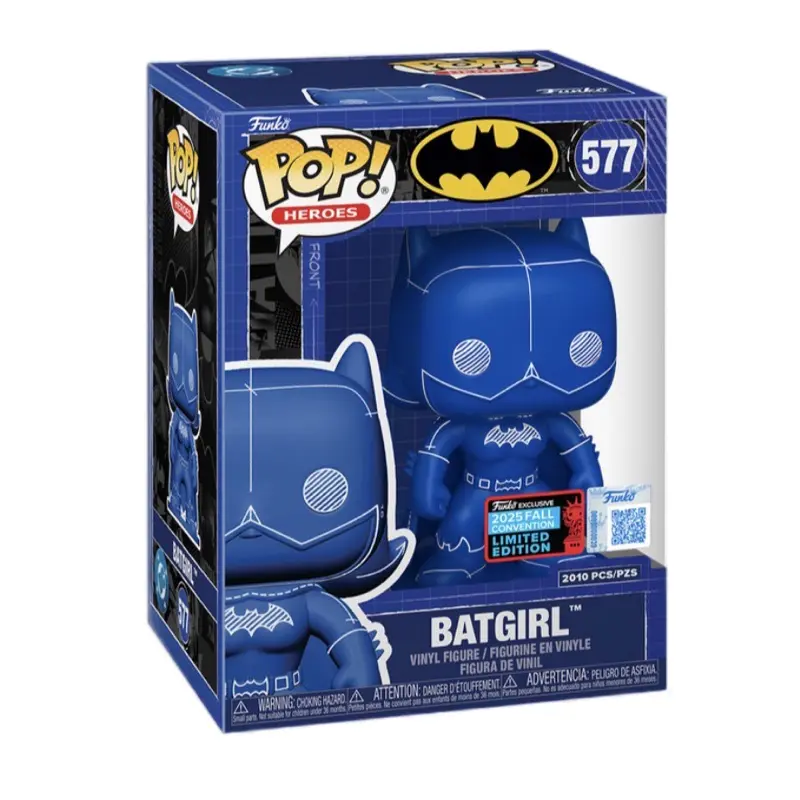 Funko Pop! Batgirl (Blueprint Deco) with Pop! Protector - NYCC 2025 Exclusive Limited Edition Vinyl Figure
