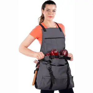 Multifunctional Apron with Multiple Pockets for Vegetables and Fruits, Quick Release Apron for Picking, Farm, Garden, Outdoor Workwear「Spacious, Sturdy, And A Game-Changer For Gardening & Harvesting」