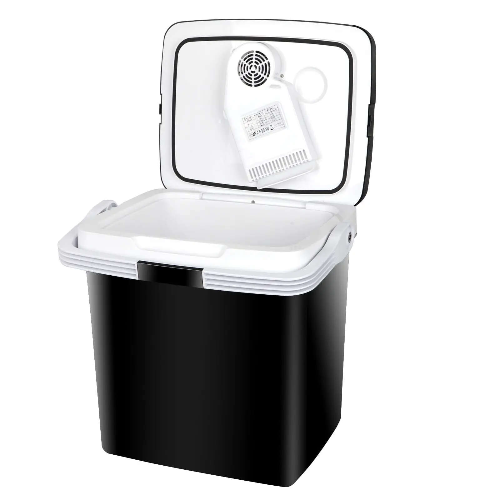 ZENY 28QT Compact Thermoelectric Cooler-Warmer Portable Appliance - Multi-Temperature Mini Refrigerator, Beverage Cooler, 68°F Chill Mode, DC-Powered for Camping, Travel
