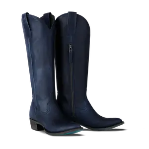 Plain Jane Boot - Midnight Navy