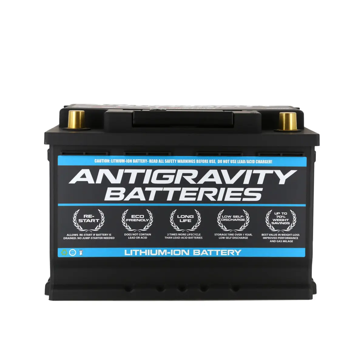 Antigravity AG-H6-30-16 16V Lithium Race Car Battery – 1500CA Lightweight H6/Group 48 LiFePO4 Battery