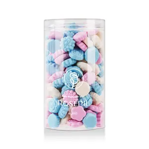 ROSEPIL Flower Shaped 1LB Hard Wax Beads with Color-Changing Effect & Gentle Floral Scent 7 Unique Designs for All-Body Hair Removal At-Home Waxing Kit Refill for Face Bikini Arms Legs for Women and Men