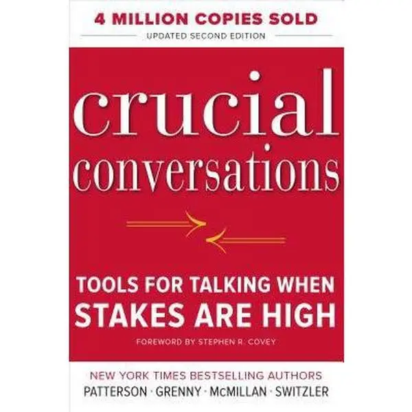 USED Book - Crucial Conversations Tools for Talking When Stakes Are High, Second Edition by Patterson, Kerry (Paperback) - english