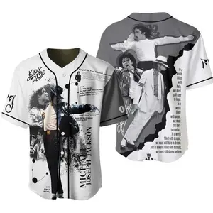 Michael Jackson 3D Jersey - King of Pop Tribute Shirt