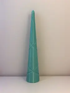 Ring Cone Teal 6in Tall