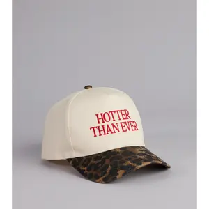 Hotter Than Ever Leopard Baseball Cap