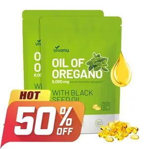 Oil of Oregano with Black Seed Oil 300 Capsules|Natural Antioxidants |Nutritional Support | Highly Effective Botanicals Dietary Healthcare Supplement
