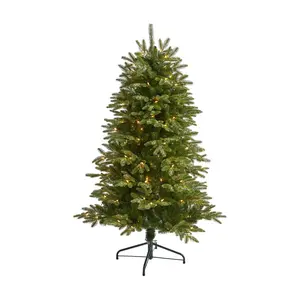 Nearly Natural 5' Snowed Grand Teton Christmas Tree
