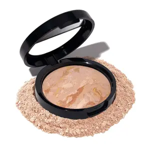 Color Correcting Powder Foundation - Fair - Buildable Light to Medium Coverage - Demi-Matte Natural Finish Concealer Flawless Makeup Radiant