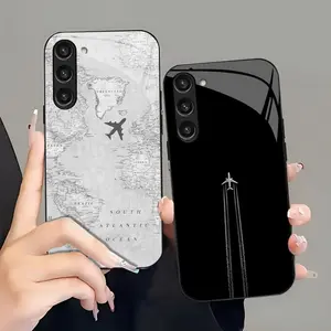 Suitable for [Galaxy S23+] high-end phone case🤩，a wide variety of airplane designs are available, offering a sophisticated and minimalist aesthetic，drop-resistant and fingerprint-proof YM99