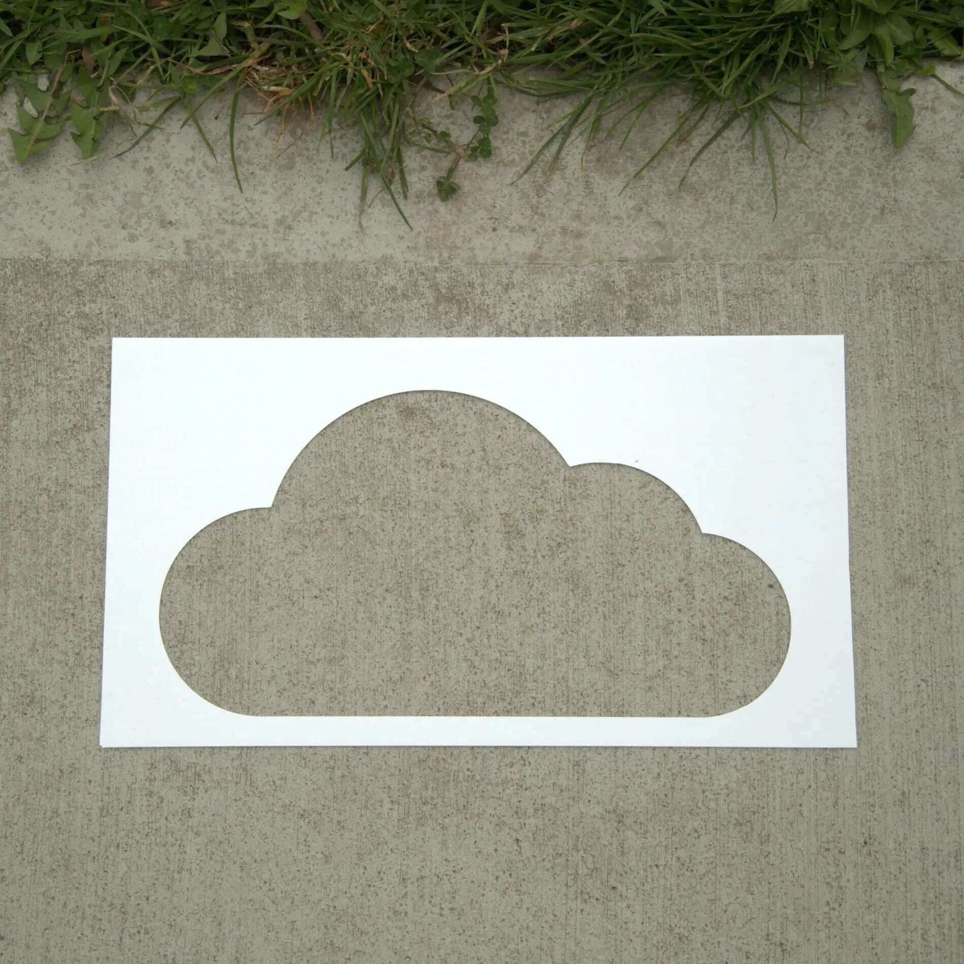 Cloud PopOut Stencil
