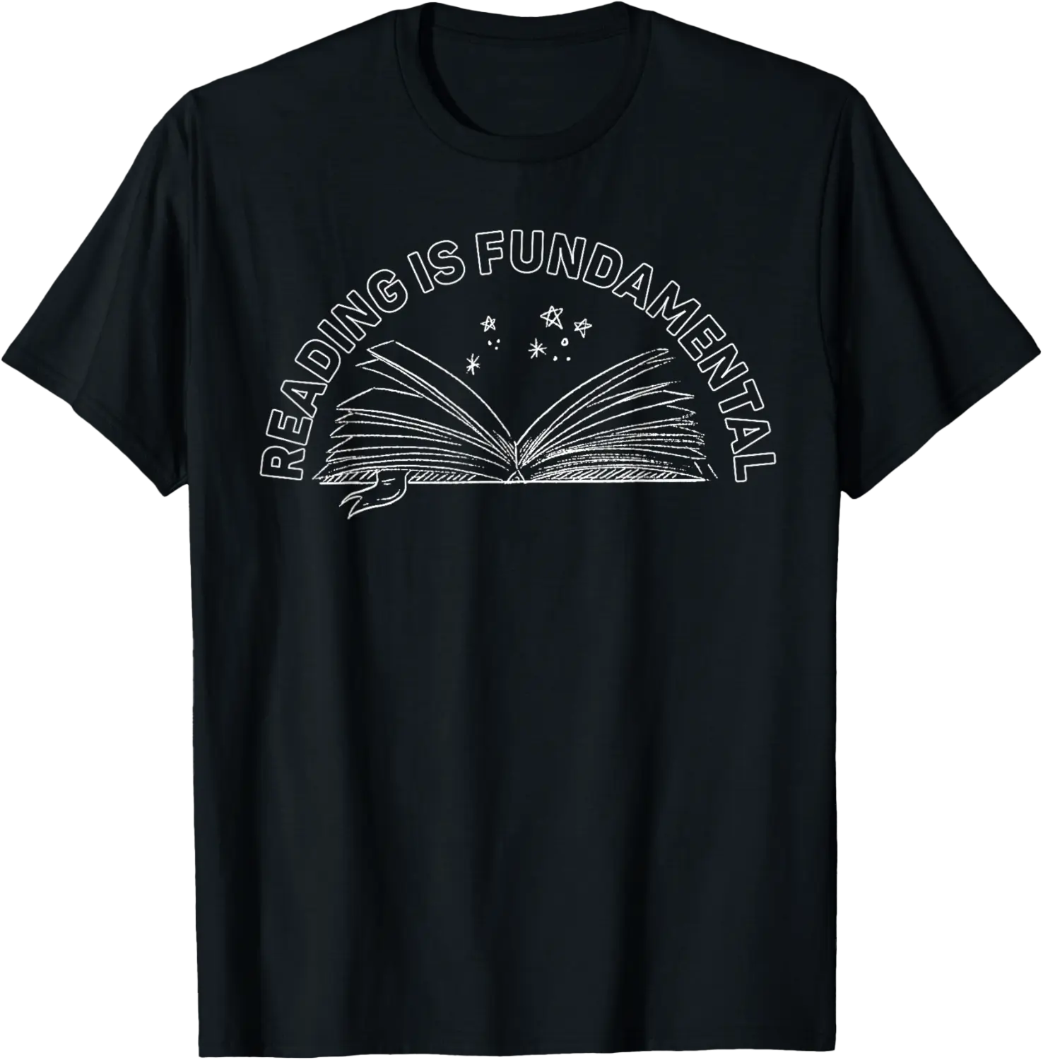 Reading Is Fundamental Geeky Bookworm Poetry Literature T-Shirt - Kadondaxe Shop 79B0BPDBXBPN