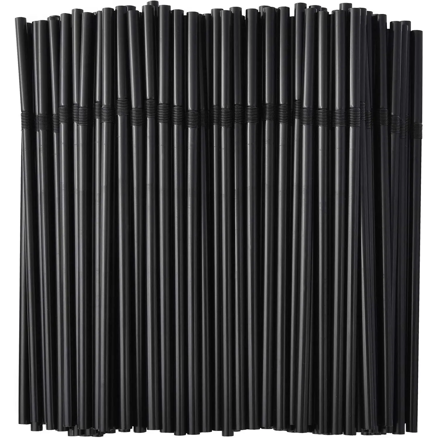 Flexible Drinking Straws, 100pcs Bendable Reusable Straws, Ideal for Home, Restaurant, Hotel, Beverage Shop Essentials