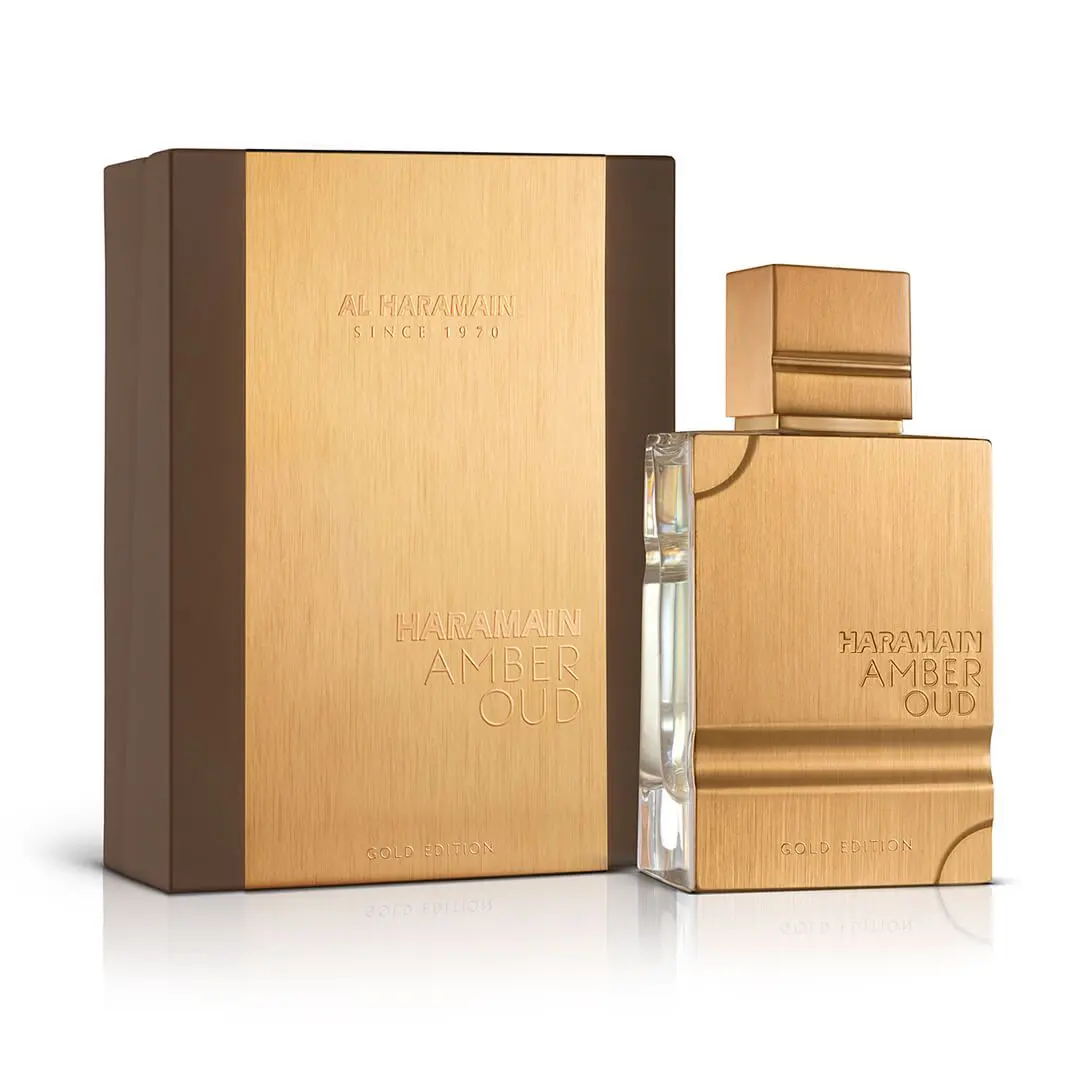 AL HARAMAIN Amber Oud Gold Edition EDP Spray, Aromatic Luxurious Scent with Warm Amber and Jasmine, Long-Lasting Unisex Fragrance, 60ml / 2.0oz, Men's Fragrance