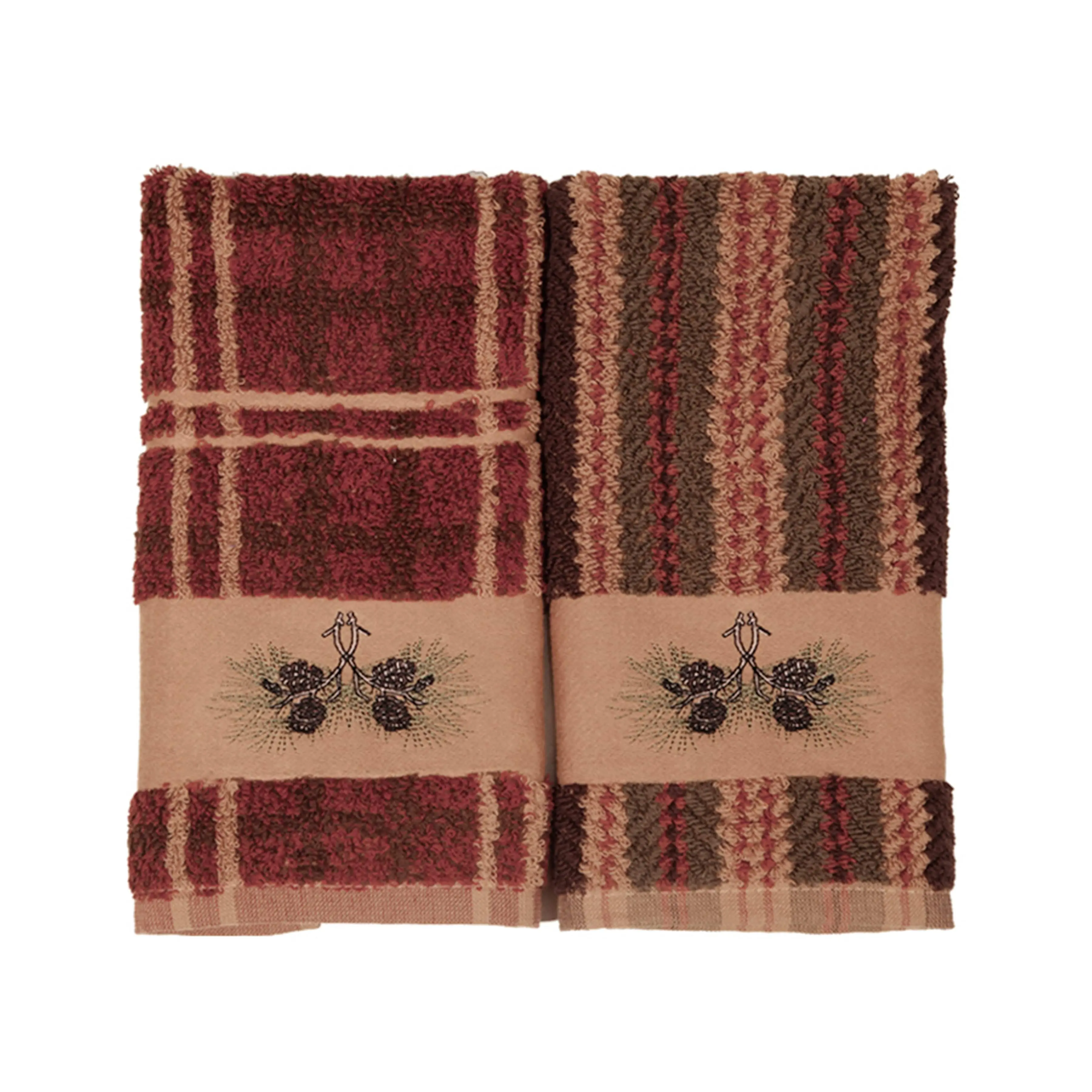 Pine Cone Fingertip Towel