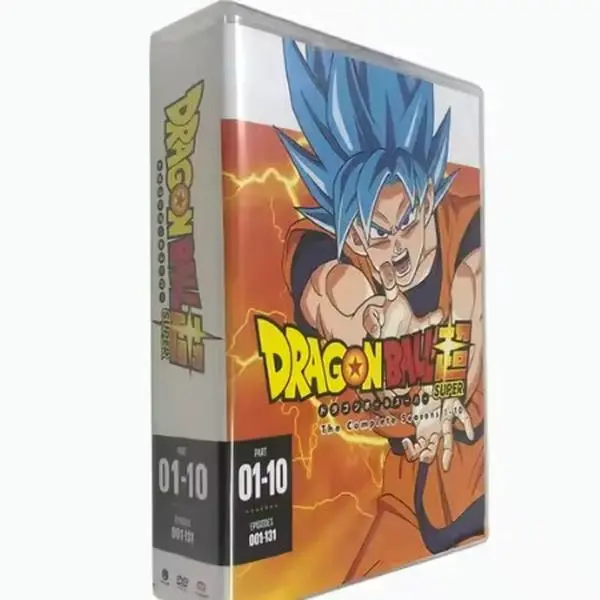 Dragon Ball 1-10 Complete Series DVD Box Set - New Slim Version, Dual Japanese-English Audio, Intense Action, Adventure, Bonus Content for Anime Fans, Epic Fights