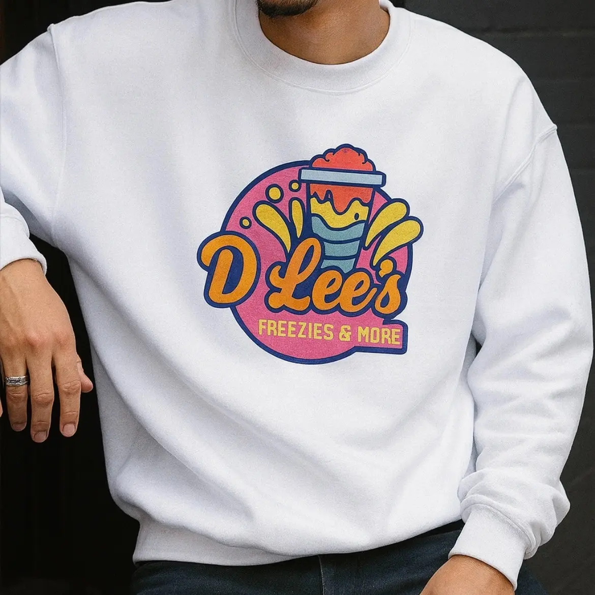D LEE'S LOGO -No Hood- Sweatshirt