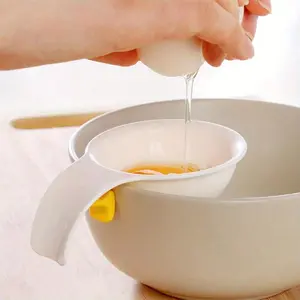 Egg Separator, Easy To Use Egg Yolk Separator, Egg White Separator, Egg Separation Tools, Egg Separating Tool, Kitchen Utensils & Gadgets, Kitchen Cooking Accessories, Household Kitchen Products
