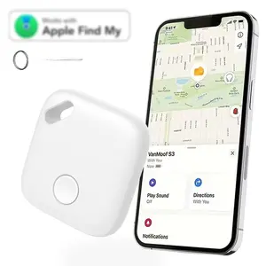 Rechargeable anti loss device,GPS Tracker For Car,Mini Trackers Device With Weatherproof Magnetic Case-No Monthly Fee-Best Hidden GPS Trackers,Anti-Lost Device,Works With Apple Find My Gift,Smart Tag Item Finders for Key, Luggage, Backpack, Car